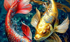 锦鲤鱼图片,色彩斑斓的观赏鱼世界